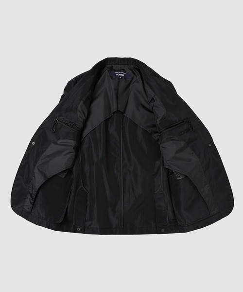 COMME des GARCONS HOMME(コム デ ギャルソン・オム)の「ESTER RAMIE ONE-BUTTON JACKET(テーラードジャケット・メンズ・ブラック・XS/L/M/S)」の8枚目の写真