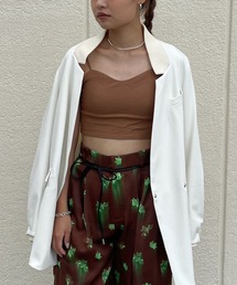 MIZUNO(~Ym@)Mizuno×Ameri CROPPED CAMISOLE TOPS(L~\[)