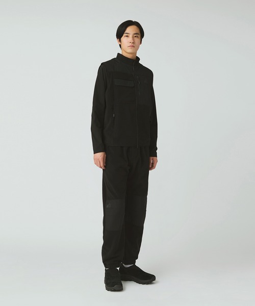 Snow Peak（スノーピーク）の「MofM Fleece Vest フリースベスト / SnowPeak × mountainofmoods（ベスト・メンズ・ブラック/グレイッシュベージュ・M/XL/L）」の7枚目の写真