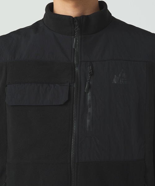 Snow Peak（スノーピーク）の「MofM Fleece Vest フリースベスト / SnowPeak × mountainofmoods（ベスト・メンズ・ブラック/グレイッシュベージュ・M/XL/L）」の12枚目の写真