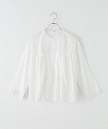 【WEB+りんくう店限定】 FANAKA / ファナカ リバーレースヨーク刺繍ブラウス