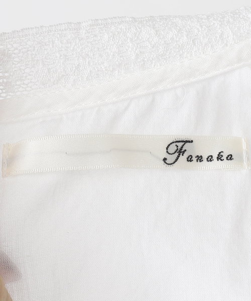 Fanaka(ファナカ)の「【WEB+りんくう店限定】 FANAKA / ファナカ リバーレースヨーク刺繍ブラウス(シャツ/ブラウス・レディース・ホワイト・FREE)」の6枚目の写真