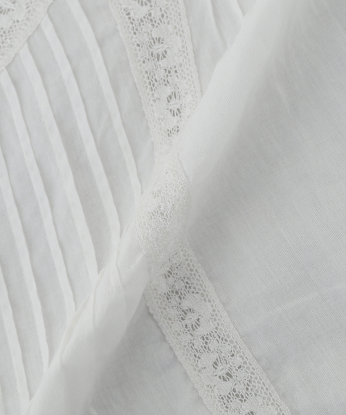 Fanaka(ファナカ)の「【WEB+りんくう店限定】 FANAKA / ファナカ リバーレースヨーク刺繍ブラウス(シャツ/ブラウス・レディース・ホワイト・FREE)」の8枚目の写真
