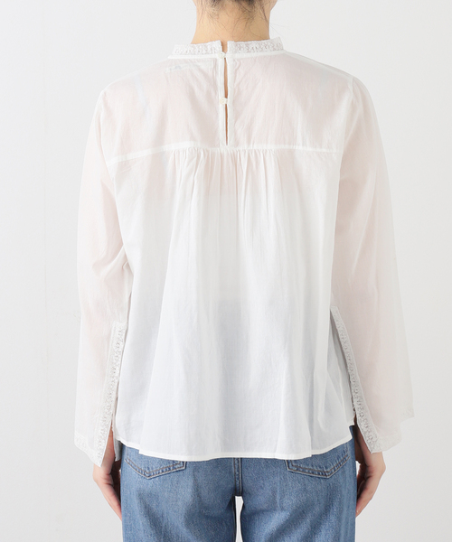 Fanaka(ファナカ)の「【WEB+りんくう店限定】 FANAKA / ファナカ リバーレースヨーク刺繍ブラウス(シャツ/ブラウス・レディース・ホワイト・FREE)」の11枚目の写真