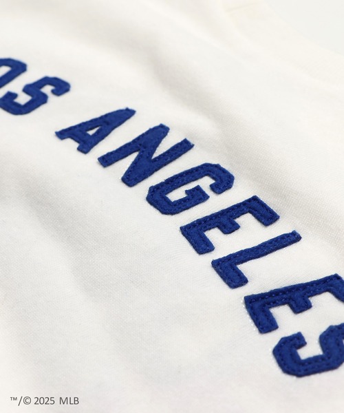 MLB(メジャーリーグベースボール)の「〈MLB〉刺繍ロゴ 裏起毛トレーナー(スウェット・キッズ・ホワイト/ブラウン/ブラック/グレー/クリーム・90cm/100cm/110cm/120cm/130cm/140cm/150cm/160cm)」の11枚目の写真