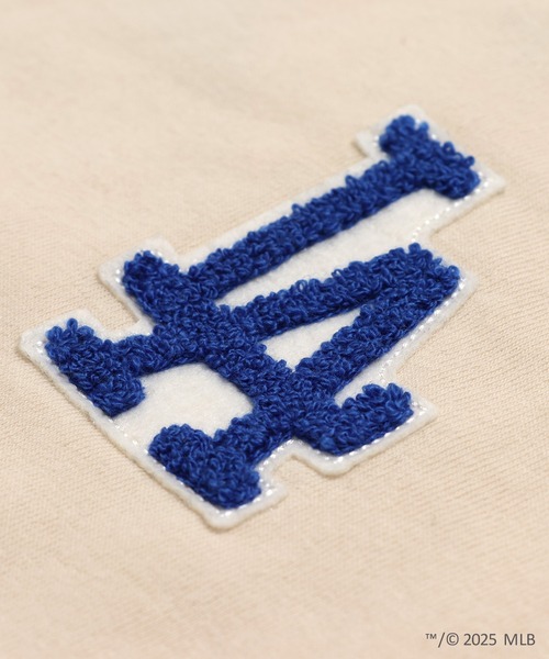 MLB(メジャーリーグベースボール)の「〈MLB〉刺繍ロゴ 裏起毛トレーナー(スウェット・キッズ・ホワイト/ブラウン/ブラック/グレー/クリーム・90cm/100cm/110cm/120cm/130cm/140cm/150cm/160cm)」の14枚目の写真