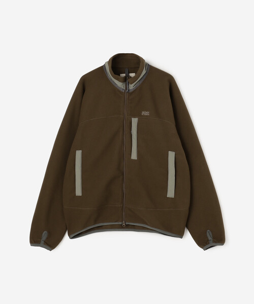 SEDAN ALL-PURPOSE（セダンオールパーパス）の「SEDAN ALL-PURPOSE | Fleece Full Zip Jacket MEN（その他アウター・メンズ・グリーン系その他/ブラウン・M/XL/L）」の4枚目の写真
