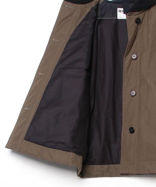 DRY COTTON CANVAS COAT（ダウンジャケット/コート）｜MHL