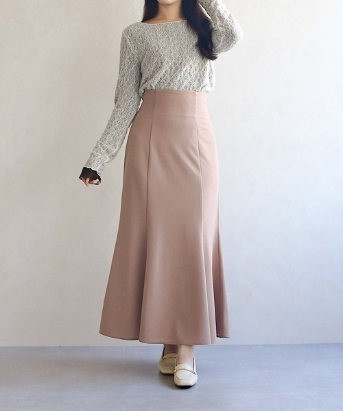 MISCH MASCH(ミッシュマッシュ)の「WEB限定 リバーシブル配色レーストップス(Tシャツ/カットソー・レディース・ブラウン系/ホワイト×ブラック・フリ-)」の14枚目の写真