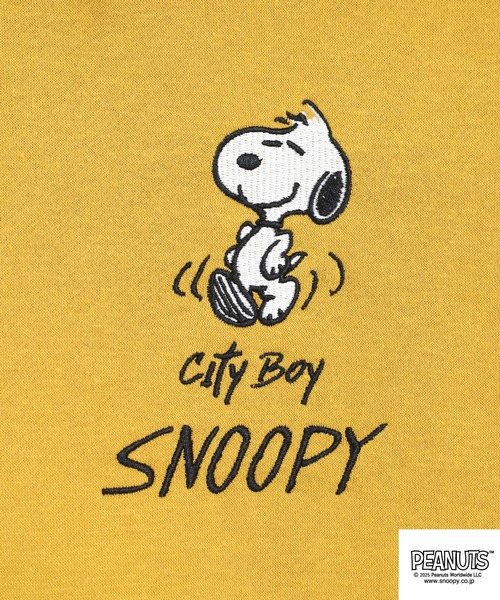 PEANUTS（ピーナッツ）の「PEANUTS 刺繍裏起毛プルパーカー（パーカー・レディース・ネイビー/マスタード/杢グレー/ブラック・S/M/L/LL/3L/4L）」の10枚目の写真