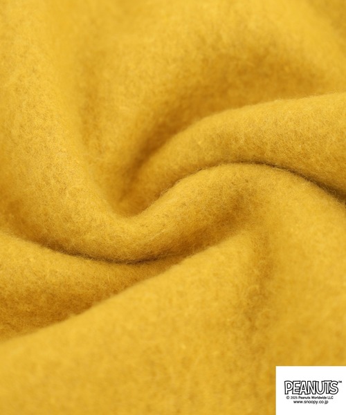 PEANUTS（ピーナッツ）の「PEANUTS 刺繍裏起毛プルパーカー（パーカー・レディース・ネイビー/マスタード/杢グレー/ブラック・S/M/L/LL/3L/4L）」の19枚目の写真