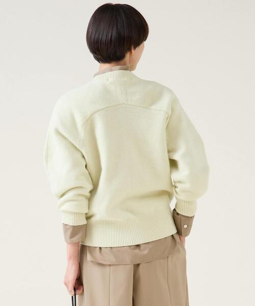 カシミヤミックスVネックプルオーバー（ニット/セーター）｜martinique