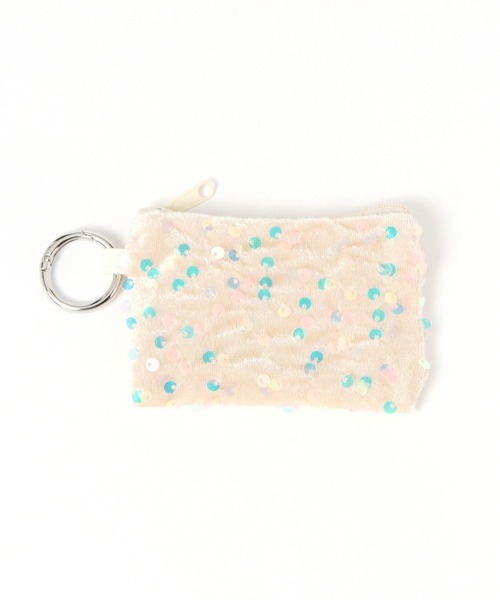 キラキラカラビナ付きポーチ / 591124（ポーチ）｜LAKOLE（ラコレ）の