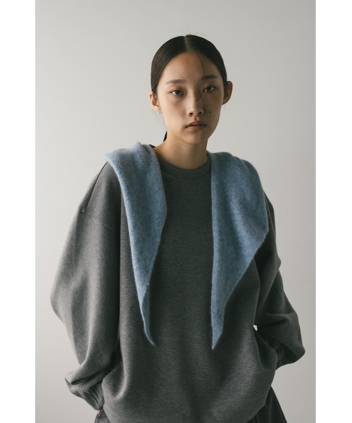 アンゴラミックスフーディースカーフ（マフラー）｜STYLEMIXER