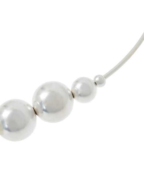 YECCA VECCA（イェッカヴェッカ）の「パールMIXメタルチャンキーネックレス（ネックレス・レディース・シルバー/アンティークシルバー・FREE）」の8枚目の写真