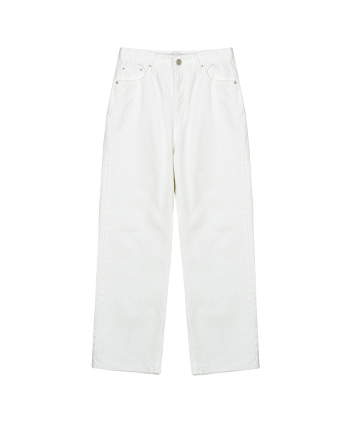 NICK&NICOLE(ニックアンドニコール)の「MINIMAL CLASSIC WIDE COTTON PANTS_WHITE(その他パンツ・レディース・その他・SMALL/MEDIUM/LARGE)」の6枚目の写真
