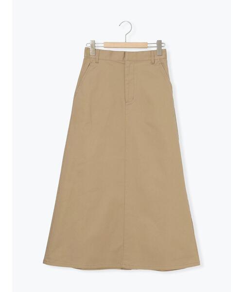Lugnoncure（ルノンキュール）の「チノスカート（スカート・レディース・オフホワイト/ブラック/ベージュ・M/L）」の14枚目の写真