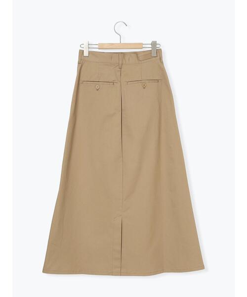 Lugnoncure（ルノンキュール）の「チノスカート（スカート・レディース・オフホワイト/ブラック/ベージュ・M/L）」の15枚目の写真