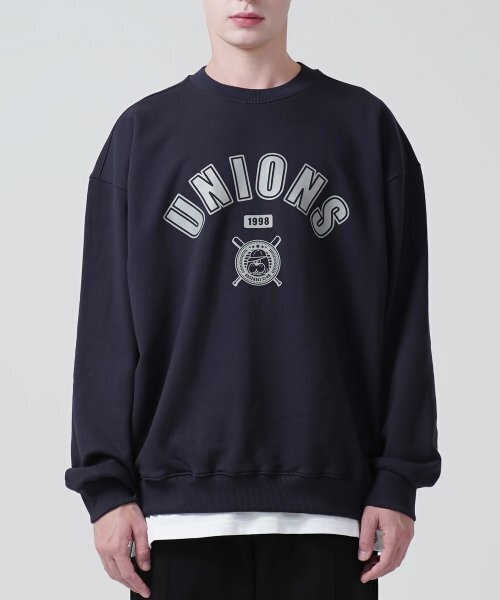 GAKKAI UNIONS(ガッカイユニオンズ)の「ベースボールクラブ スウェット ネイビー(スウェット・レディース・その他・MEDIUM/LARGE)」の1枚目の写真