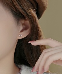 エンジェルウィングワンポイントペアピアス（MA/EK380）