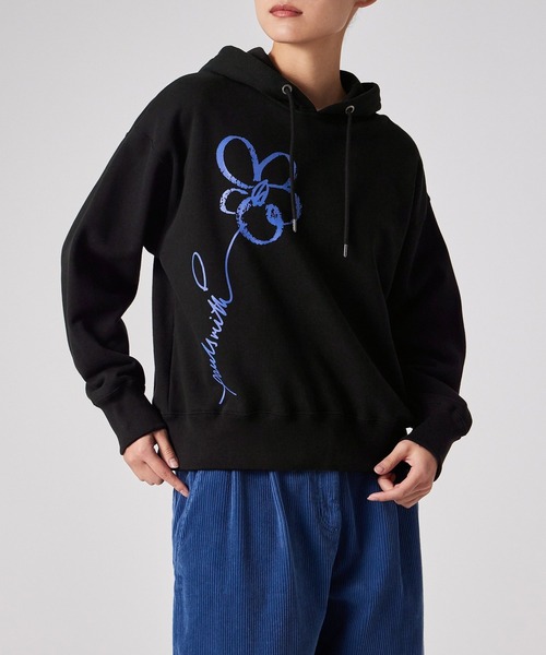 LittleWillow パーカー ウィメンズ ブルーフラワー パーカ / 255451 226VS（パーカー）｜PS