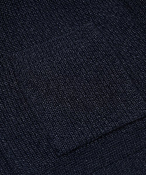 FRIZMWORKS(フリズムワークス)の「HEAVY WOOL ROUND CARDIGAN _ INDIGO(カーディガン/ボレロ・メンズ・その他・SMALL/MEDIUM/LARGE/X-LARGE)」の4枚目の写真