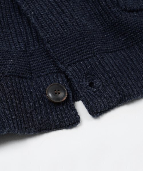 FRIZMWORKS(フリズムワークス)の「HEAVY WOOL ROUND CARDIGAN _ INDIGO(カーディガン/ボレロ・メンズ・その他・SMALL/MEDIUM/LARGE/X-LARGE)」の7枚目の写真