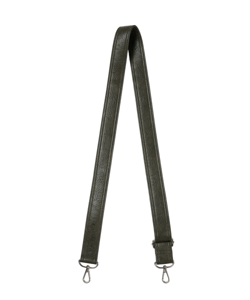 IUGAMAKARAS（イウガマカラス）の「Studded Leather Shoulder Bag (Khaki)（ショルダーバッグ・レディース・その他・FREE）」の19枚目の写真