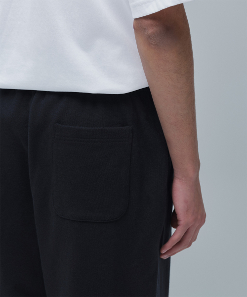MUSINSA STANDARD（ムシンサスタンダード）の「ワイドスウェットパンツ[ブラック]（スウェットパンツ・メンズ・その他・LARGE/X-LARGE/XX-LARGE/SMALL/MEDIUM）」の7枚目の写真
