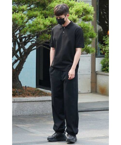 MUSINSA STANDARD（ムシンサスタンダード）の「ワイドスウェットパンツ[ブラック]（スウェットパンツ・メンズ・その他・LARGE/X-LARGE/XX-LARGE/SMALL/MEDIUM）」の16枚目の写真