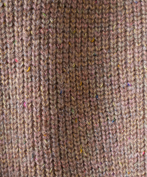 SpRay（スプレイ）の「デニム切替ニットカーディガン（カーディガン/ボレロ・レディース・モカ/オフホワイト/チャコールグレー・FREE）」の14枚目の写真