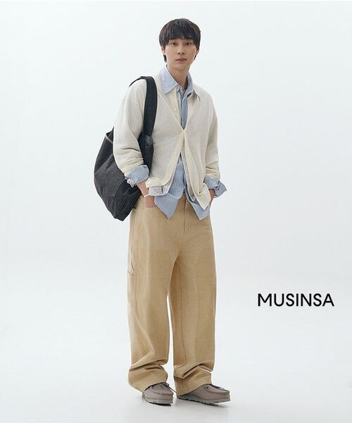 PARTIMENTO(パルティメント)の「キャンバスワークパンツベージュ(その他パンツ・メンズ・その他・MEDIUM/LARGE/X-LARGE)」の2枚目の写真