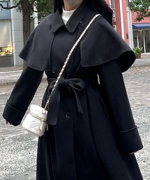 ブランド古着】「ケープコート」に該当するブラック/黒色系の古着通販