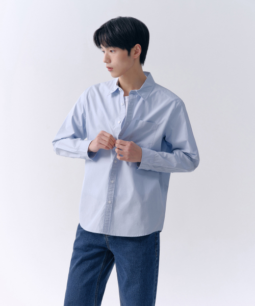 MUSINSA STANDARD(ムシンサスタンダード)の「ストレートデニムパンツ【ミディアムインディゴ】(デニムパンツ・メンズ・その他・40/38/33/26/27/28/29/42/36/34/32/30/31)」の3枚目の写真