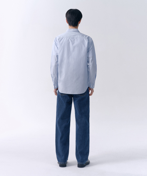 MUSINSA STANDARD(ムシンサスタンダード)の「ストレートデニムパンツ【ミディアムインディゴ】(デニムパンツ・メンズ・その他・40/38/33/26/27/28/29/42/36/34/32/30/31)」の4枚目の写真