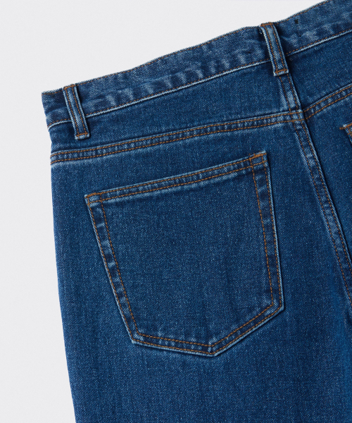 MUSINSA STANDARD(ムシンサスタンダード)の「ストレートデニムパンツ【ミディアムインディゴ】(デニムパンツ・メンズ・その他・40/38/33/26/27/28/29/42/36/34/32/30/31)」の7枚目の写真