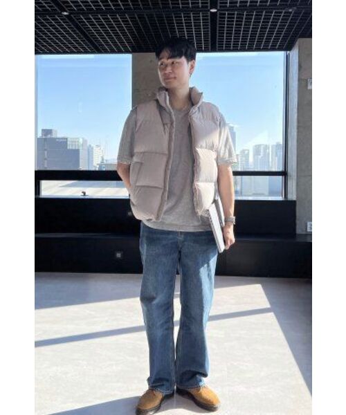 MUSINSA STANDARD(ムシンサスタンダード)の「ストレートデニムパンツ【ミディアムインディゴ】(デニムパンツ・メンズ・その他・40/38/33/26/27/28/29/42/36/34/32/30/31)」の16枚目の写真