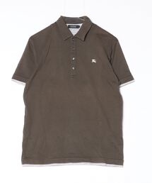 バーバリー　ブラックレーベル ポロシャツ　ポーダー　ベージュ　半袖 中古・古着通販】BURBERRY BLACK LABEL (バーバリーブラックレーベル