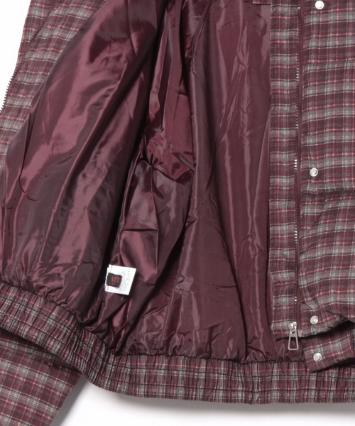 セール】チェック柄ダウンジャケット（ダウンジャケット/コート