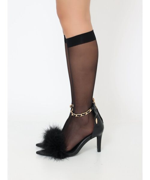 EATME（イートミー）の「フェザーチェーンサンダル（サンダル・レディース・イエロー/ブルー/ブラック・SMALL/MEDIUM/LARGE）」の11枚目の写真