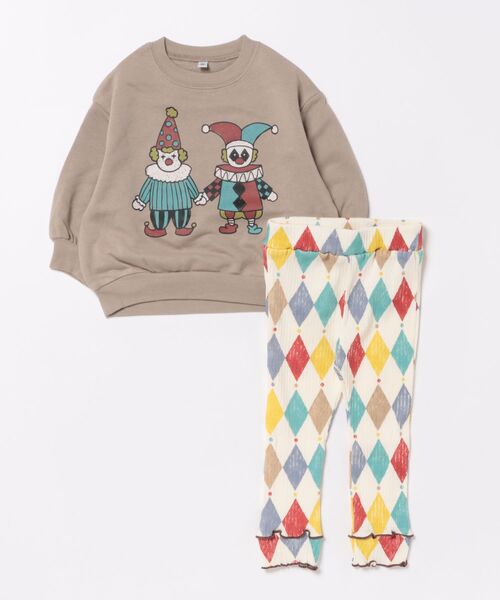 Life Support Products（ライフサポートプロダクツ）の「ぱぱっとセットアップ（セットアップ・キッズ・ブラウン/チャコール/ベージュ/モカ/マスタード/オレンジ/グレー/グリーン/ピンク/レッド・100/95/90/80/130/120/110）」の5枚目の写真