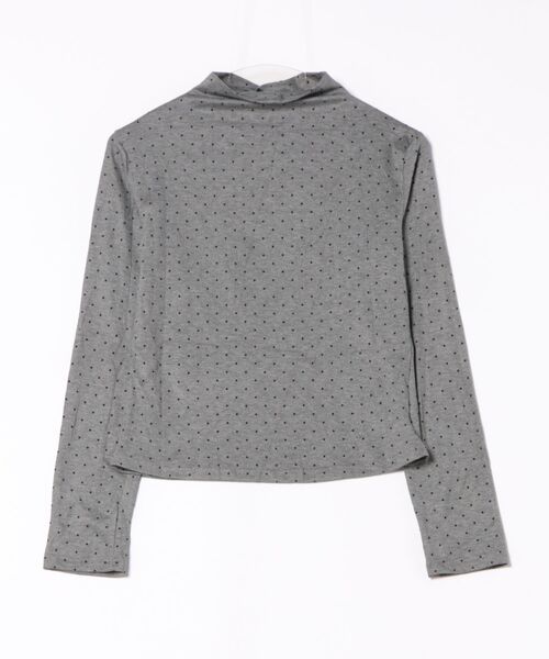 Lace Ladies(レースレディース)の「【2点セット】ドット トップス × Vネック マキシ ワンピース(ワンピース・レディース・グレー・L)」の2枚目の写真