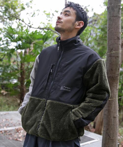 MANASTASH(マナスタッシュ)の「MANASTASH/マナスタッシュ/BIGFOOT JKT(その他アウター・メンズ・オリーブ系/その他19/ブラック/グレー・XL/L/M/S)」の7枚目の写真