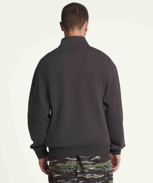 VANS（バンズ）の「PREMIUM ハーフジップ フリース / LX Van D 1/2 Zip AFTER DARK VN000MEKY7U1（スウェット・メンズ・ダークブラウン・X-LARGE/SMALL/LARGE/MEDIUM/X-SMALL）」の2枚目の写真