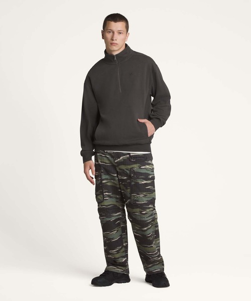 VANS（バンズ）の「PREMIUM ハーフジップ フリース / LX Van D 1/2 Zip AFTER DARK VN000MEKY7U1（スウェット・メンズ・ダークブラウン・X-LARGE/SMALL/LARGE/MEDIUM/X-SMALL）」の3枚目の写真