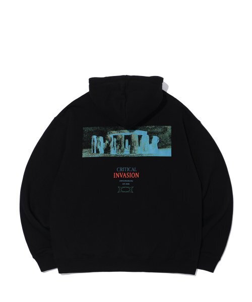 CRITIC（クリティック）の「INVASION HOODIE BLACK（パーカー・レディース・その他・MEDIUM/X-LARGE/LARGE）」の2枚目の写真
