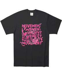 ミックスホリック ビビッドピンクTシャツ ブラック