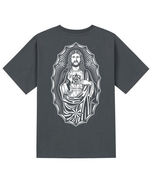 KAN6312(カン6312)の「KTG0192 エモン 半袖Tシャツ グレー(Tシャツ/カットソー・メンズ・その他・LARGE/MEDIUM/SMALL/X-LARGE)」の1枚目の写真