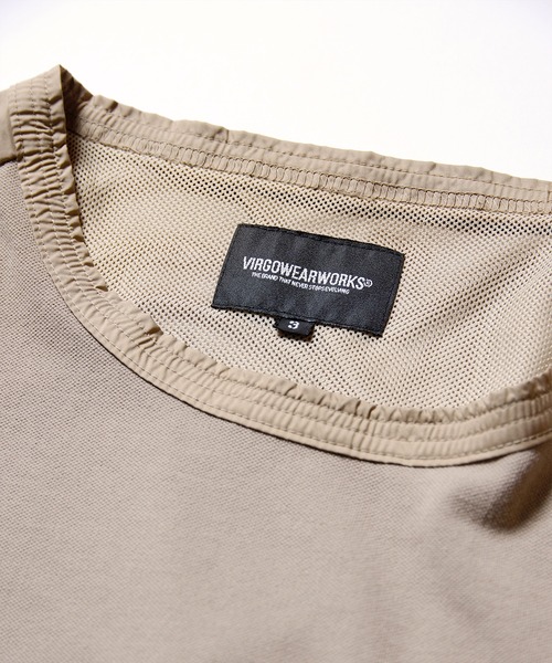 VIRGOwearworks(ヴァルゴウェアワークス)の「BREATH KANOKO POLO TEE(Tシャツ/カットソー・メンズ・ホワイト/ブラック/グレイッシュベージュ・2/3/4)」の16枚目の写真