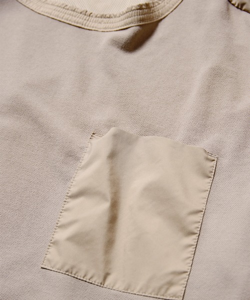VIRGOwearworks(ヴァルゴウェアワークス)の「BREATH KANOKO POLO TEE(Tシャツ/カットソー・メンズ・ホワイト/ブラック/グレイッシュベージュ・2/3/4)」の17枚目の写真